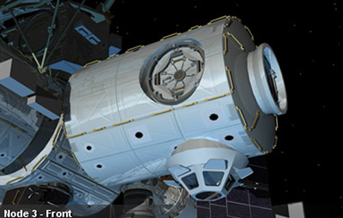 Astronauts Would Live in Space Module 'Colbert'